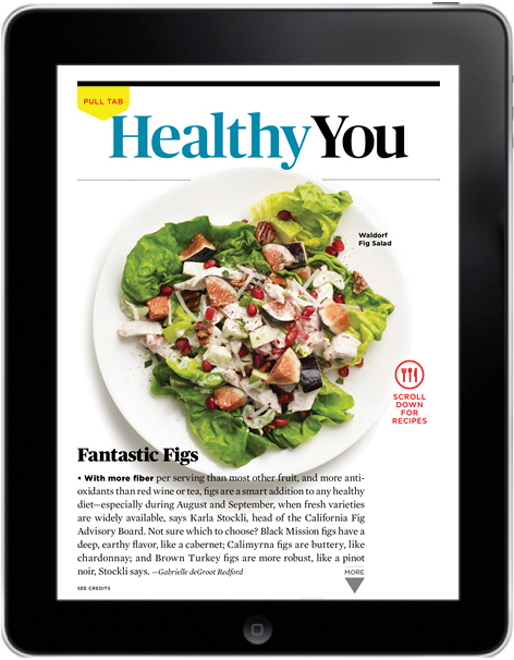 AARP Magazine, Healthy You opening page, August-September 2013