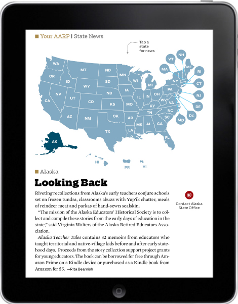 AARP Bulletin, State News/Alaska, July-August 2013