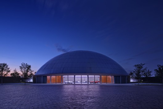 The Design Dome at the General Motors Technical Center in Warren, Michigan opened in 1955.